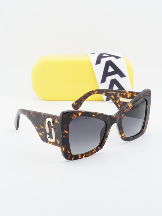 Marc Jacobs MARC 761/S 0086 9O Butterfly Sunglasses - Havana / Grey main image 4